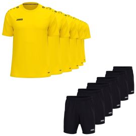 Jako One Fussball Shirt Satz Kinder 2-teilig T-Shirt Trainingsshorts