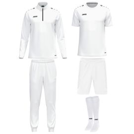 Jako One Fussball Trainingstop Set Herren Damen 5-teilig Trainingstop Polyesterhose T-Shirt Short Sockenstutzen