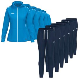 Jako One Trainingsanzug Satz Herren Damen 2-teilig Damen Trainingsjacke mit Kapuze Sweathose