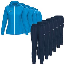 Jako One Trainingsanzug Satz Herren Damen 2-teilig Damen Trainingsjacke mit Kapuze Trainingshose