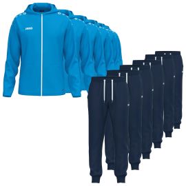 Jako One Trainingsanzug Satz Kinder 2-teilig Trainingsjacke mit Kapuze Sweathose mit Bündchen
