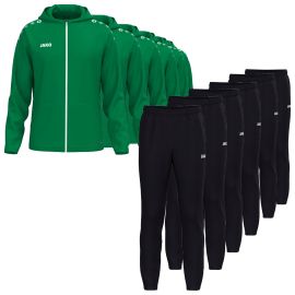 Jako One Trainingsanzug Satz Herren Damen 2-teilig Trainingsjacke mit Kapuze Trainingshose