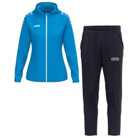 Jako One Trainingsanzug Set Herren Damen 2-teilig Damen Trainingsjacke mit Kapuze Trainingshose