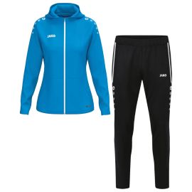 Jako One Trainingsanzug Set Herren Damen 2-teilig Damen Trainingsjacke mit Kapuze Trainingshose