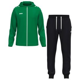 Jako One Trainingsanzug Set Herren Damen 2-teilig Trainingsjacke mit Kapuze Sweathose mit Bündchen