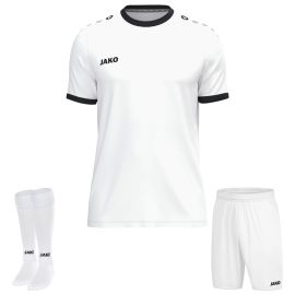 Jako One Trikotsatz Herren Damen 3-teilig Trikot Fussball Short mit Innenslip Sockenstutzen