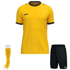 Jako One Trikotsatz Kinder 3-teilig Trikot Fussball Short mit Innenslip Sockenstutzen