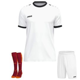 Jako One Trikotsatz Herren Damen 3-teilig Trikot Fussball Short mit Innenslip Stutzenstrumpf