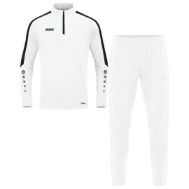 Jako Power Trainingstop Set Herren Damen 2-teilig Ziptop Trainingshose
