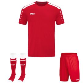 Jako Power Trikotsatz Herren 3-teilig Fussball Trikot Fussball Short Stutzenstrumpf