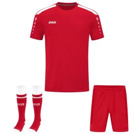 Jako Power Trikotsatz Herren 3-teilig Fussball Trikot Short Stutzenstrumpf