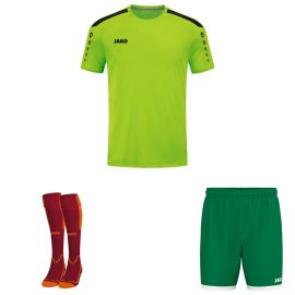 Jako Power Trikotsatz Kinder 3-teilig Fussball Trikot Shorts Stutzenstrumpf