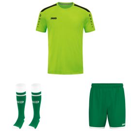 Jako Power Trikotsatz Kinder 3-teilig Fussball Trikot Shorts Stutzenstrumpf