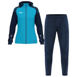 Jako Sonic Trainingsanzug Set Herren Damen 2-teilig Damen Trainingsjacke mit Kapuze Trainingshose