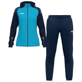 Jako Sonic Trainingsanzug Set Herren Damen 2-teilig Damen Trainingsjacke mit Kapuze Trainingshose