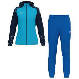 Jako Sonic Trainingsanzug Set Herren Damen 2-teilig Damen Trainingsjacke mit Kapuze Trainingshose