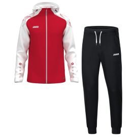 Jako Sonic Trainingsanzug Set Herren Damen 2-teilig Trainingsjacke mit Kapuze Jogginghose