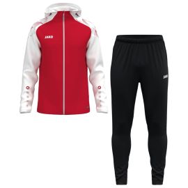 Jako Sonic Trainingsanzug Set Herren Damen 2-teilig Trainingsjacke mit Kapuze Trainingshose