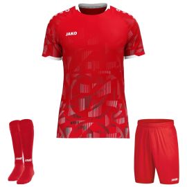 Jako Sonic Trikotsatz Herren Damen 3-teilig Trikot Fussball Short mit Innenslip Sockenstutzen