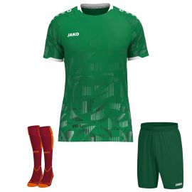 Jako Sonic Trikotsatz Kinder 3-teilig Trikot Fussball Short Stutzenstrumpf