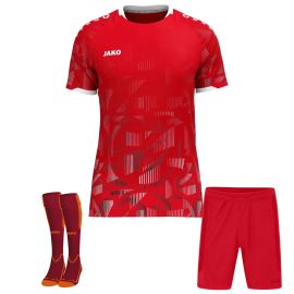 Jako Sonic Trikotsatz Herren Damen 3-teilig Trikot Short Stutzenstrumpf