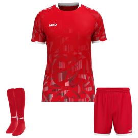 Jako Sonic Trikotsatz Herren Damen 3-teilig Trikot Shorts Sockenstutzen