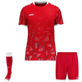 Jako Sonic Trikotsatz Herren Damen 3-teilig Trikot Shorts Sockenstutzen