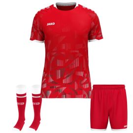 Jako Sonic Trikotsatz Herren Damen 3-teilig Trikot Shorts Stutzenstrumpf