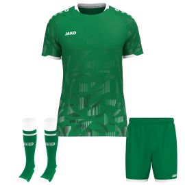 Jako Sonic Trikotsatz Kinder 3-teilig Trikot Shorts Stutzenstrumpf