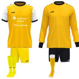 Jako Sparkasse Aachen Sparkasse Aachen Dynamic Kinder 6-teilig Trikot Fussball Short Sockenstutzen Torwarttrikot Shorts Sockenstutzen