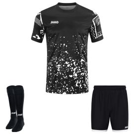 Jako Trikotsatz ABSOLUTE KA Herren Damen 3-teilig Fussball Trikot Shorts Sockenstutzen
