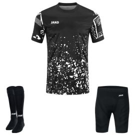 Jako Trikotsatz ABSOLUTE KA Herren Damen 3-teilig Fussball Trikot Unterziehhose kurz Sockenstutzen