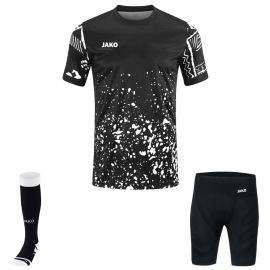 Jako Trikotsatz ABSOLUTE KA Herren Damen 3-teilig Fussball Trikot Unterziehhose kurz Sockenstutzen