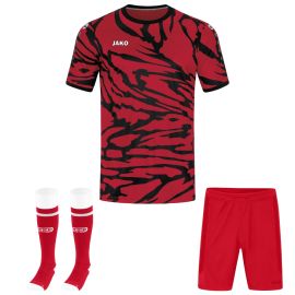 Jako Trikotsatz Animal Herren Damen 3-teilig Fussball Trikot Short Stutzenstrumpf