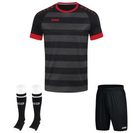 Jako Trikotsatz Celtic Melange Herren Damen 3-teilig Fussball Trikot Fussball Short mit Innenslip Stutzenstrumpf