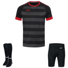 Jako Trikotsatz Celtic Melange Herren Damen 3-teilig Fussball Trikot Unterziehhose kurz Sockenstutzen
