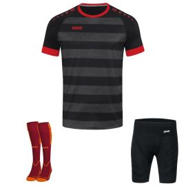 Jako Trikotsatz Celtic Melange Herren Damen 3-teilig Fussball Trikot Unterziehhose kurz Stutzenstrumpf