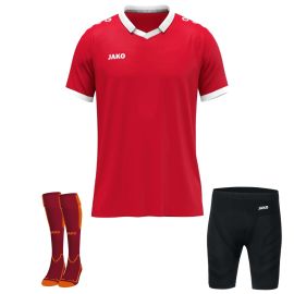 Jako Trikotsatz Glory Herren Damen 3-teilig Trikot Unterziehhose kurz Stutzenstrumpf