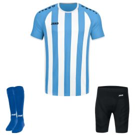 Jako Trikotsatz Inter Herren Damen 3-teilig Fussball Trikot Unterziehhose kurz Sockenstutzen