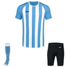 Jako Trikotsatz Inter Herren Damen 3-teilig Fussball Trikot Unterziehhose kurz Sockenstutzen