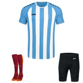 Jako Trikotsatz Inter Herren Damen 3-teilig Fussball Trikot Unterziehhose kurz Stutzenstrumpf