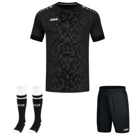 Jako Trikotsatz Pixel Kinder 3-teilig Fussball Trikot Fussball Short Stutzenstrumpf