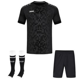 Jako Trikotsatz Pixel Kinder 3-teilig Fussball Trikot Short Stutzenstrumpf