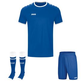 Jako Trikotsatz Primera Herren Damen 3-teilig Fussball Trikot Fussball Short mit Innenslip Stutzenstrumpf