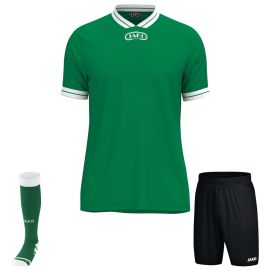 Jako Trikotsatz Retro Herren Damen 3-teilig Trikot Fussball Short mit Innenslip Sockenstutzen