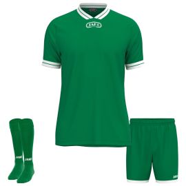 Jako Trikotsatz Retro Herren Damen 3-teilig Trikot Shorts Sockenstutzen