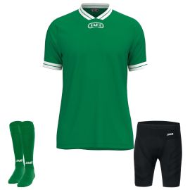Jako Trikotsatz Retro Herren Damen 3-teilig Trikot Unterziehhose kurz Sockenstutzen