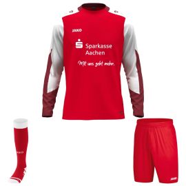 Jako Trikotsatz Sparkasse Aachen Dynamic Herren Damen 3-teilig Longsleeve Fussball Short Sockenstutzen
