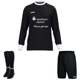 Jako Trikotsatz Sparkasse Aachen One Kinder 3-teilig Torwarttrikot Fussball Short mit Innenslip Sockenstutzen