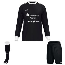 Jako Trikotsatz Sparkasse Aachen One Kinder 3-teilig Torwarttrikot Fussball Short mit Innenslip Sockenstutzen
